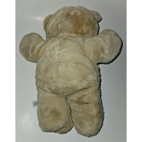 VTG Heart to Heart Bear Plush WORKING HEART 18" Teddy (no clothes) Chosun 1986 - Picture 7 of 15